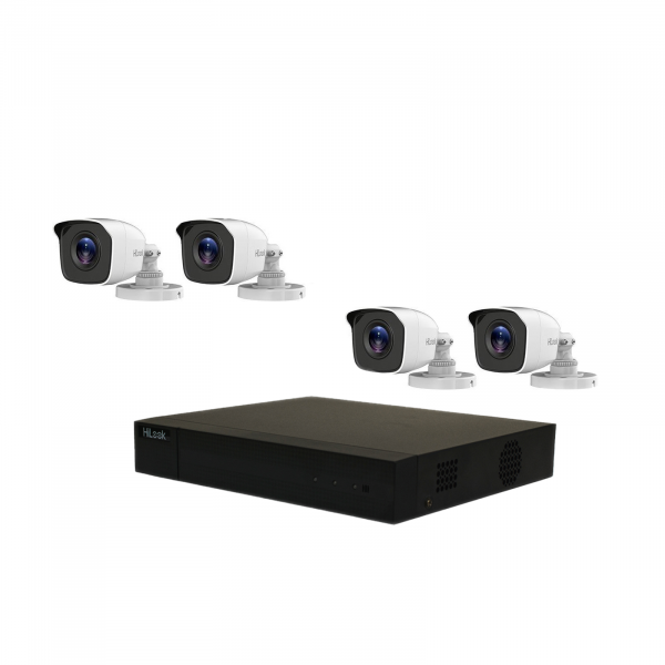 2MP HIKVISION HILOOK 3.6MM WIDE ANGLE CCTV SYSTEM KIT INCLUDE 1TB HDD TK-4142BH-MM 1