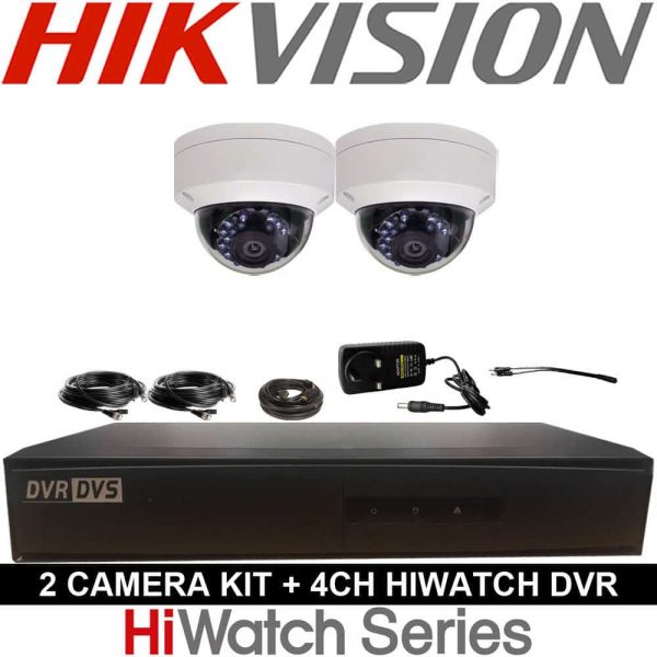CCTV 4CH +2 3 4 1080P 2MP OUTDOOR VANDAL PROOF Dome Camera System Surveillance Kit 3