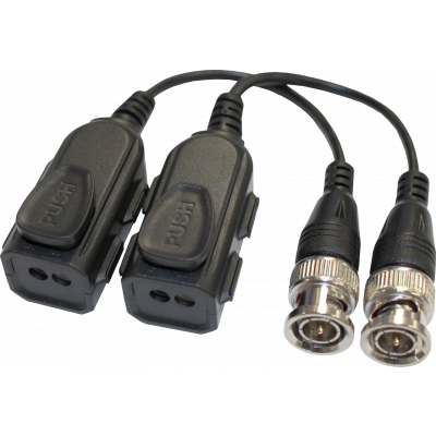 HAY-HDVB01POC-PT 1 CH Mini Passive Video Balun, works with PoC devices (Pack of 2) 1